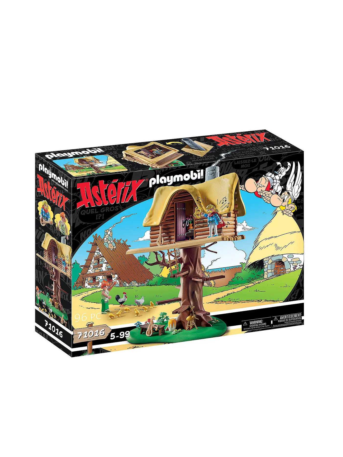 PLAYMOBIL | Asterix: Troubadix mit Baumhaus 71016 | 